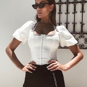 I am gia chelsey corset top